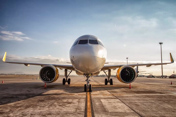 Un avión de Vueling