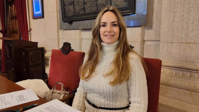 La concejala de Vox en el Ayuntamiento de Málaga, Yolanda Gómez, en una imagen de archivo
