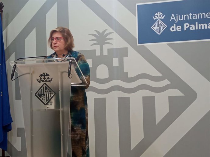 La portavoz del Ayuntamiento de Palma, Mercedes Celeste.