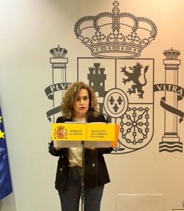 La delegada del Gobierno en La Rioja, Beatriz Arraiz,