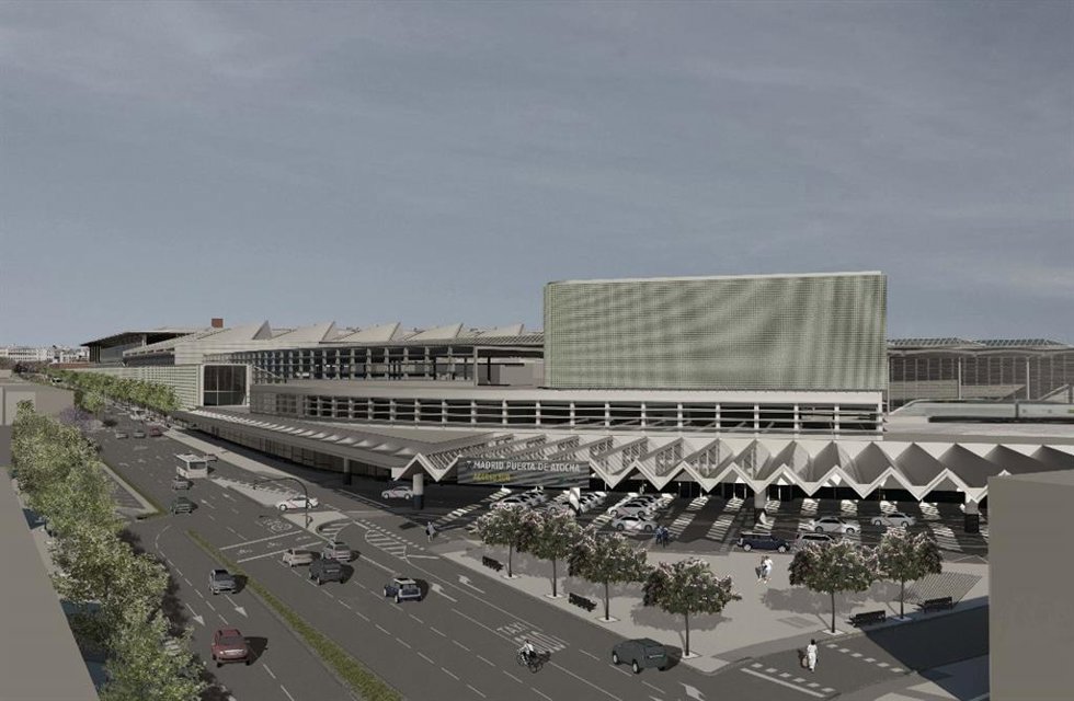 Archivo - Nueva estación pasante en Atocha
