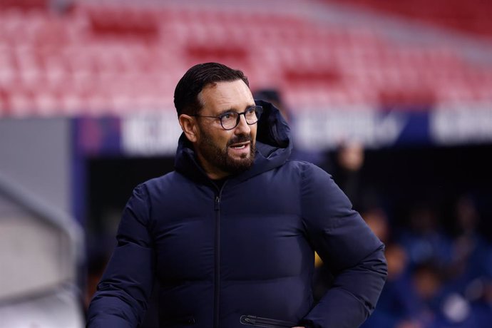 Jose Bordalas, head coach of Getafe CF, looks on during the Spanish League, LaLiga EA Sports, football match played between Getafe CF and Rayo Vallecano at Civitas Metropolitano stadium on January 02, 2024, in Madrid, Spain.