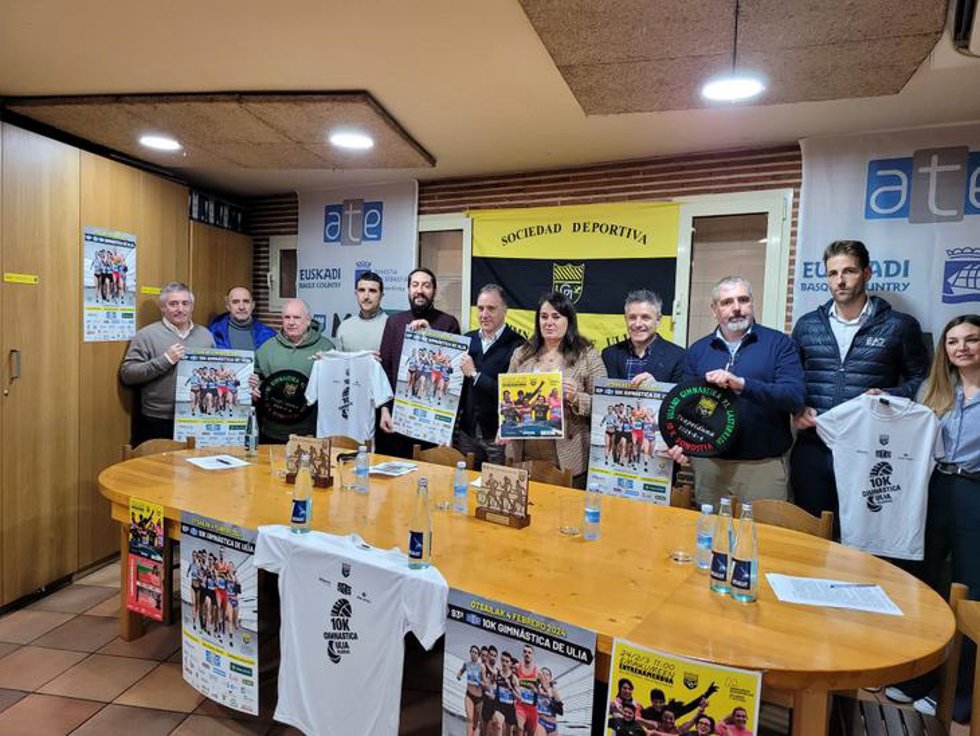 Presentación de la 93 edición del Cross de la Gimnástica de Ulía