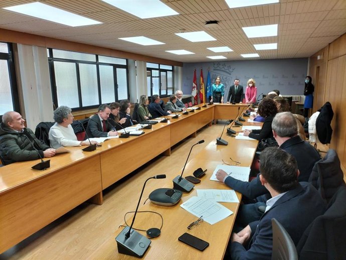 Reunión de la Mesa del Juego de la Junta de Castilla y León.