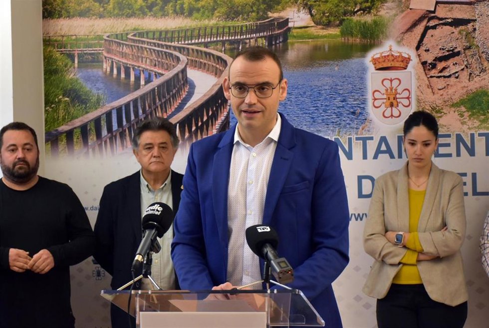 Rueda de prensa del portavoz municipal Jesús David Sánchez de Pablo.