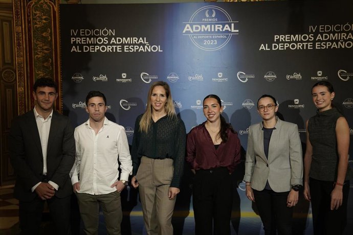 Los Premios Admiral reconocen a Antía Jácome, Fran Garrigós, María Delgado, Inés Bergua y Cayetano García