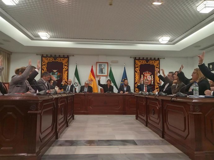 Pleno del Ayuntamiento de Mijas