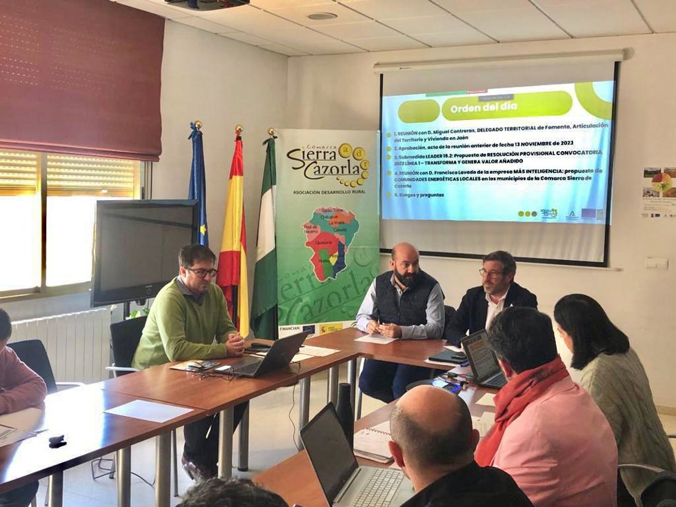 Reunión sobre las carreteras de la Comarca de Cazorla