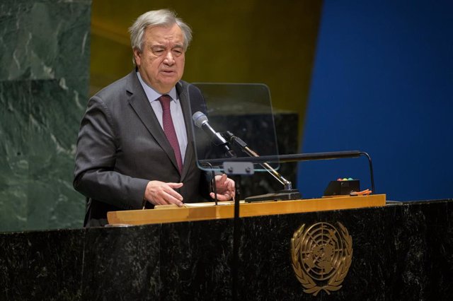 El secretario general de Naciones Unidas, António Guterres