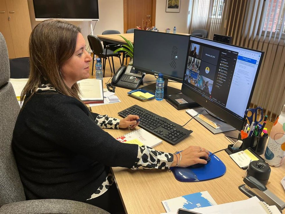 La directora general de Innovación e Inclusión Educativa, Xaro Escrig