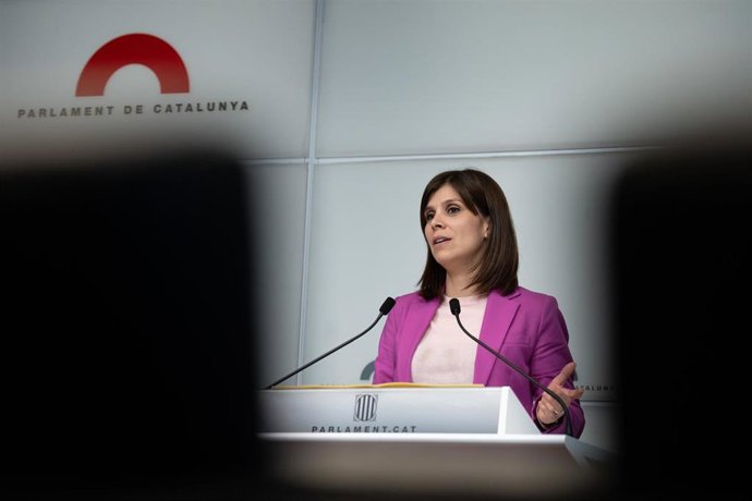 La portavoz de ERC en el Parlament, Marta Vilalta