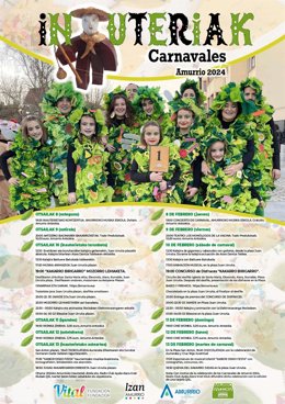 Cartel de los carnavales de Amurrio
