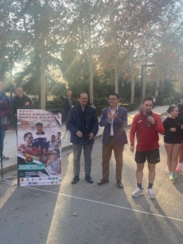 Apoyo al Gran Premio Internacional de Marcha Atlética de Guadix, en el Paseo del Salón