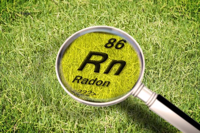 Archivo - Radioactivo, gas radón