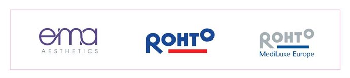 EMA Aesthetics & Rohto Logo