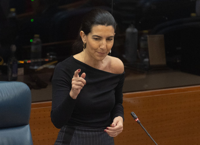 Rocío Monasterio, portavoz de Vox en la Asamblea de Madrid