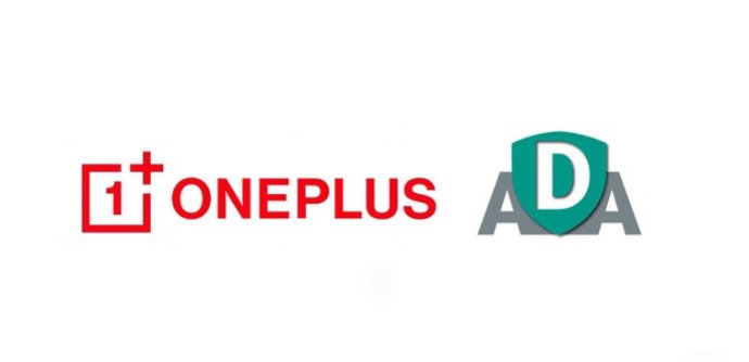 Logotipos de Oneplus y la App Defense Alliance