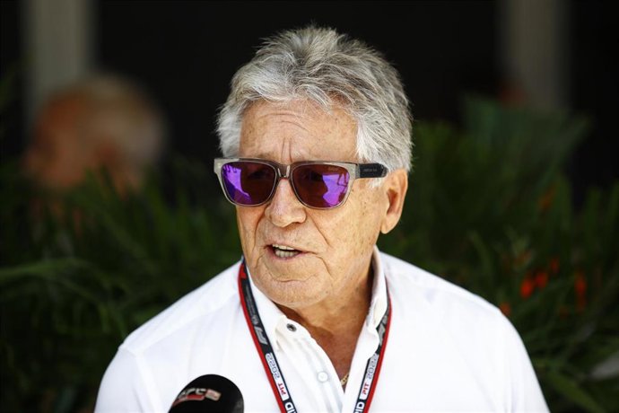 Archivo - Mario Andretti en el GP de Miami 2023. 
