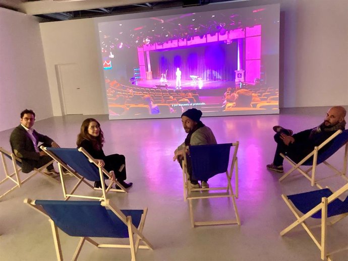 Presentación de la exposición 'Después del descanso' de Irene de Andrés en el Centro Párraga