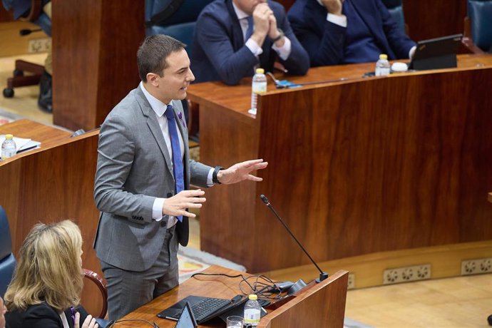 Archivo - El secretario general del PSOE-Madrid, Juan Lobato