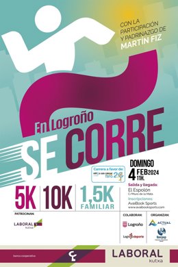 La carrera saldrá y finalizará en El Espolón