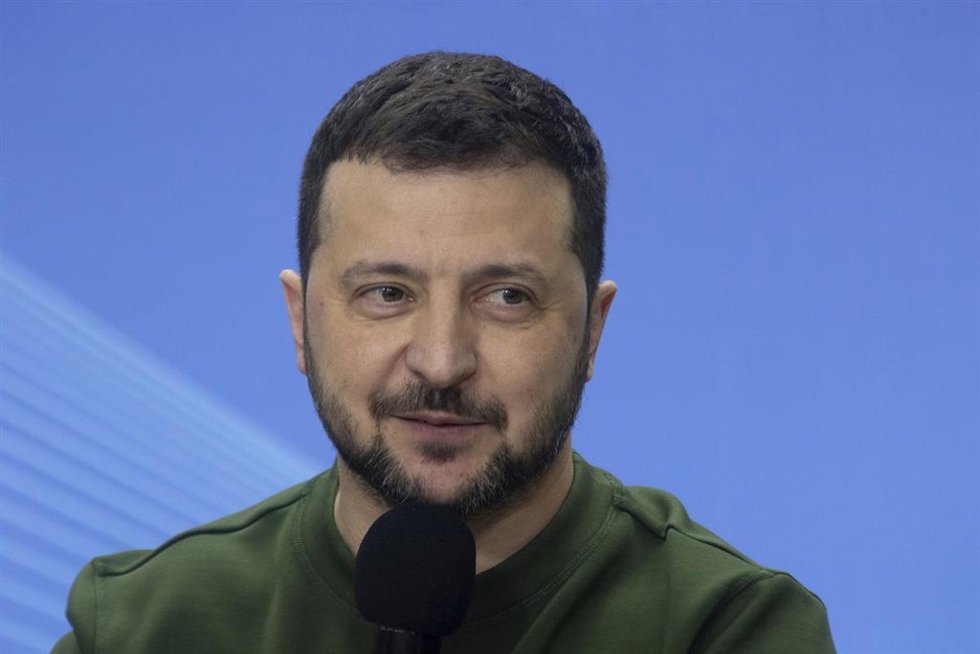 Volodimir Zelenski, presidente de Ucrania