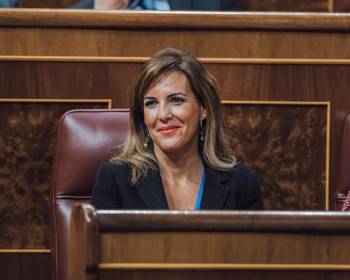 La diputada de Vox por Málaga y portavoz del grupo en la Comisión de Industria y Turismo, Patricia Rueda, en una imagen de archivo