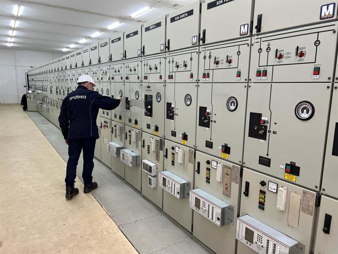 Subestación eléctrica Coliseu de Palma.