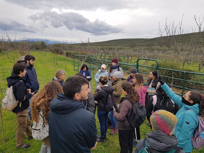 Visita a la granja.