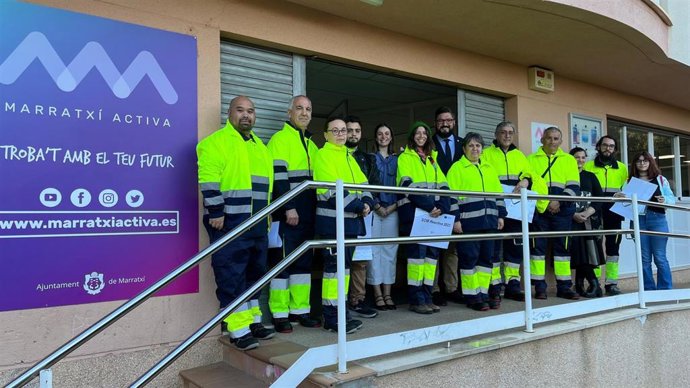 Los 11 trabajadores de SOIB Reactiva que se incorporan al Ayuntamiento de Marratxí