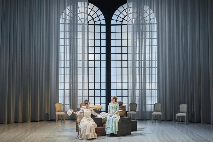 Escena de la obra 'Els Watson' que programa el TNC