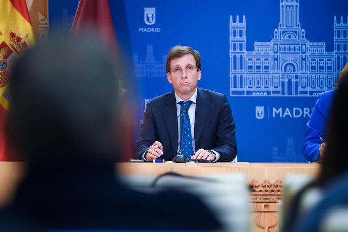 Archivo - El alcalde de Madrid, José Luis Martínez Almeida