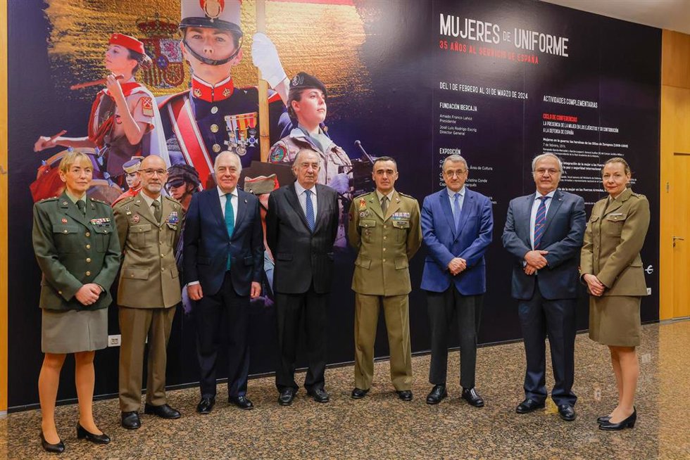 Presentación de la muestra, en el Patio de la Infanta.