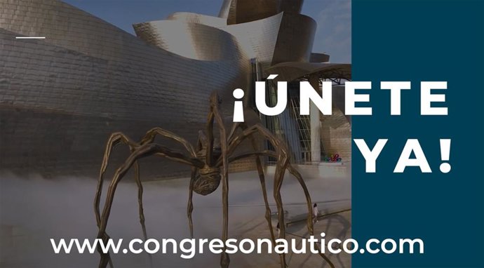 Anuncio de celebración del Congreso náutico en Bilbao el 7 y 8 de marzo