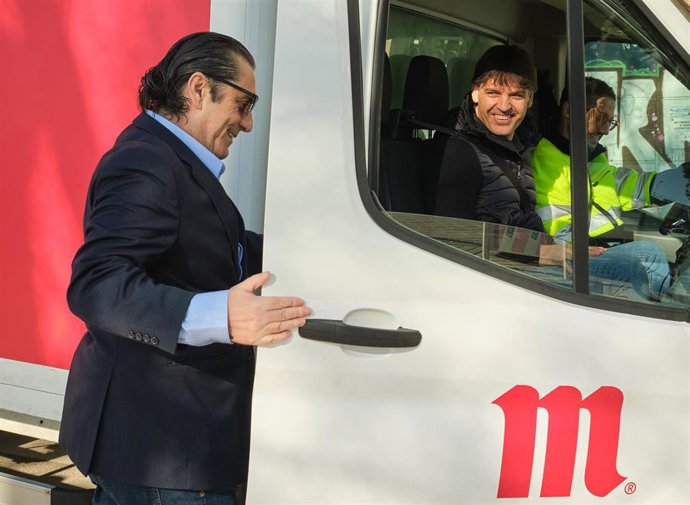 Los exfutbolistas Paulo Futre y Fernando Morientes, en un evento de Mahou.
