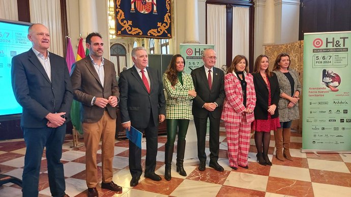 Un momento de la presentación de la 26 edición de H&T en la que la Diputación de Málaga y Turismo Costa del Sol, así como la marca Sabor a Málaga, van a estar presentes.