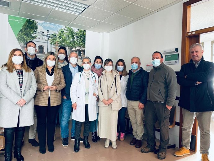 Visita al consultorio de Montizón.