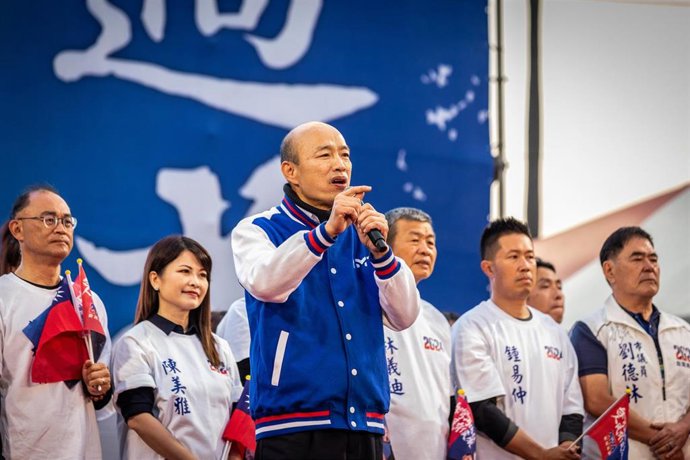 Han Kuo Yu, presidente del Parlamento de Taiwán.