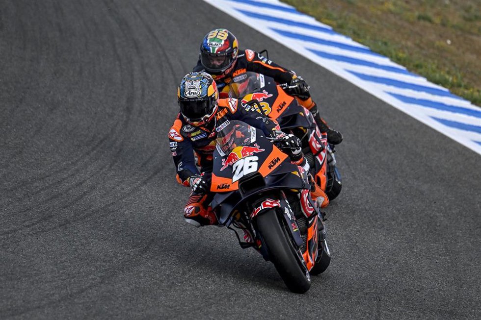 Archivo - El piloto español Dani Pedrosa (KTM), en el GP de España 2023. 