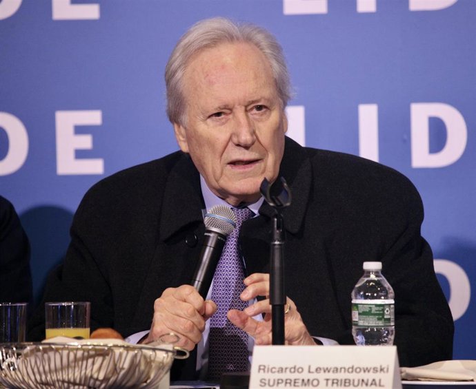 Archivo - Ricardo Lewandowski, ministro de Justicia de Brasil.