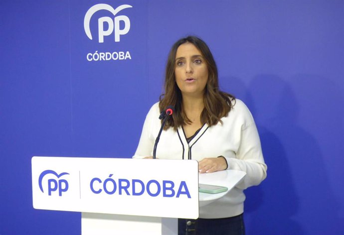 La parlamemtaria autonómica del Partido Popular de Córdoba Beatriz Jurado.