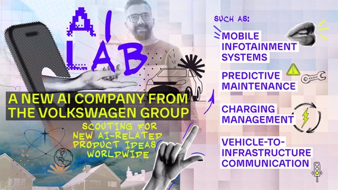 Grupo Volkswagen crea su propia compañía de inteligencia artificial llamada AI Lab.