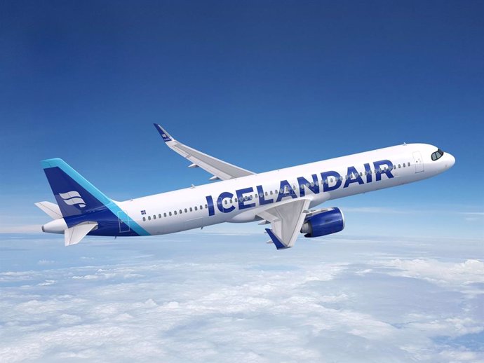 Archivo - A321XLR de Icelandair.