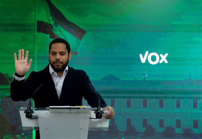 El secretario general de VOX, Ignacio Garriga