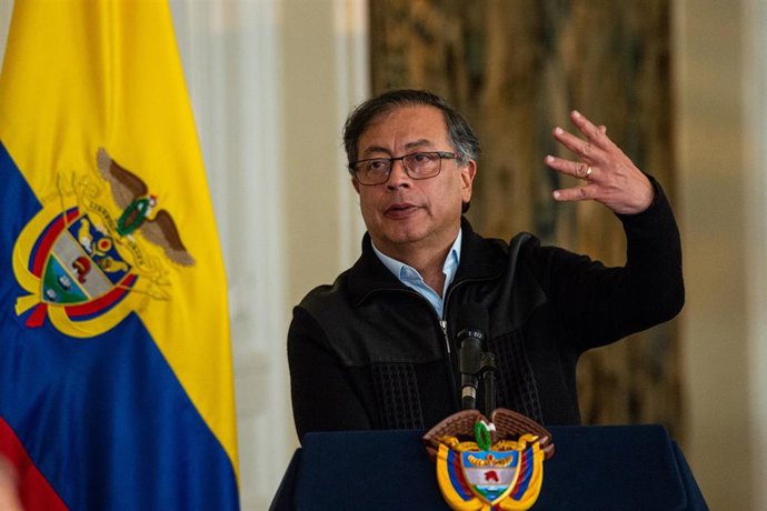 Archivo - El presidente de Colombia, Gustavo Petro