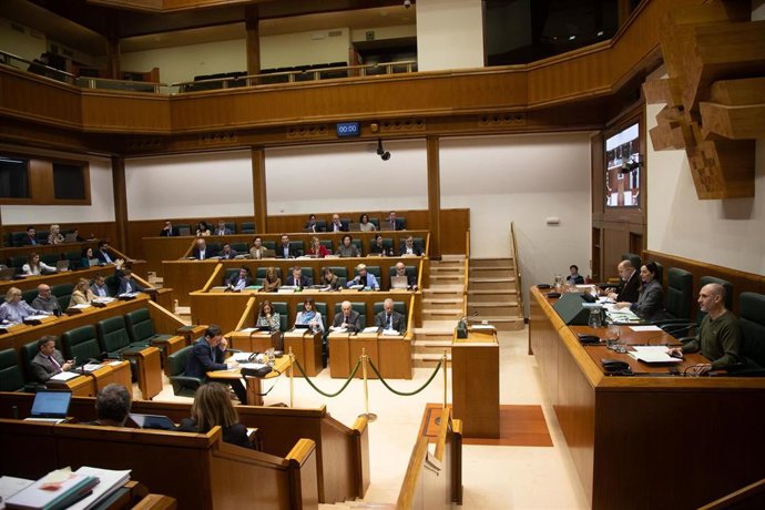 Pleno del parlamento vasco