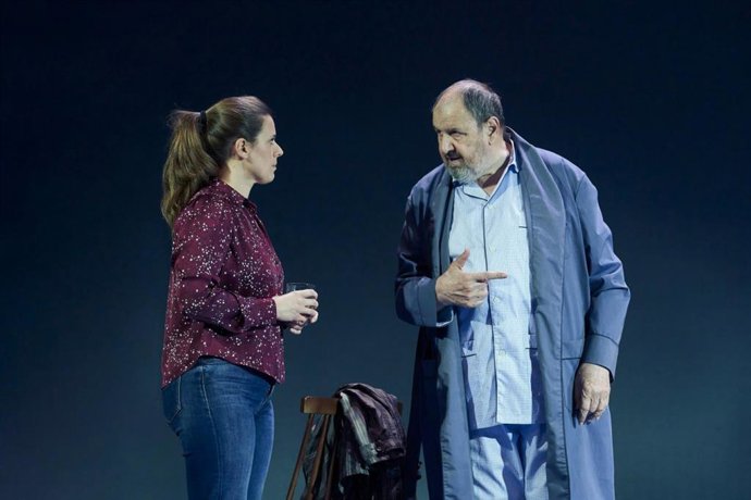 Josep María Pou en un momento de la obra 'El padre'