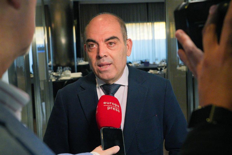 El presidente de ATA y vicepresidente de CEOE, Lorenzo Amor, en declaraciones a Europa Press.