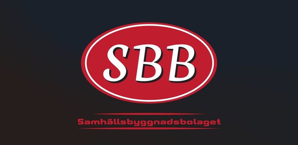 Archivo - Logo de la inmobiliaria sueca SBB.