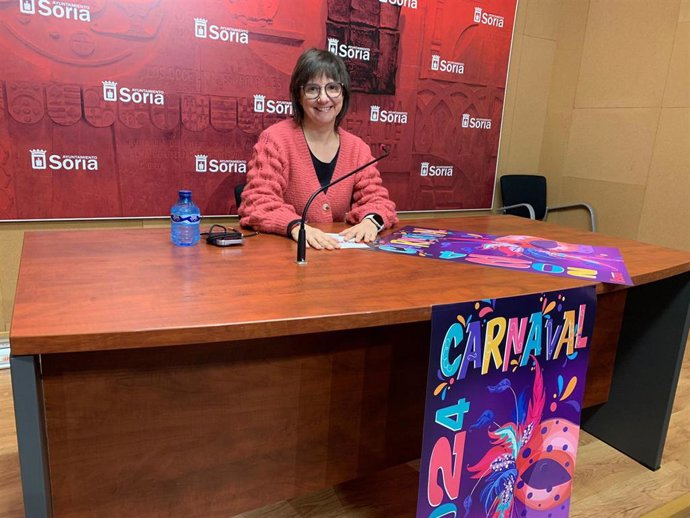 La concejal de Cultura en funciones explica el programa de carnaval en Soria